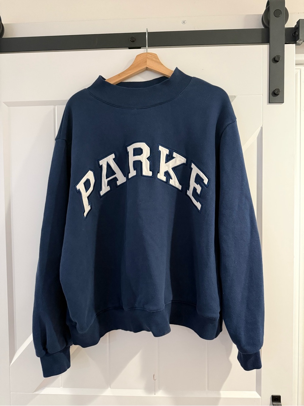 Parke Navy Crewneck Sweatshirt